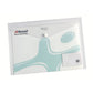 Buste trasparenti con bottone Rexel Ice porta biglietti da visita A4 trasparente conf. da 5 pezzi - 2101663