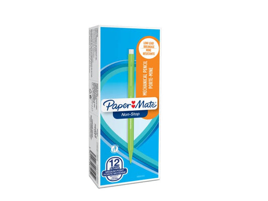 Portamine Paper Mate Non Stop 0,7 mm HB assortiti confezione da 12 - 1906125