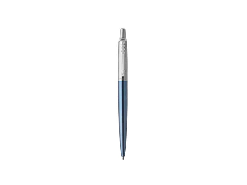 Penna a sfera a scatto Parker Jotter Core M Waterloo Blue CT 1953191
