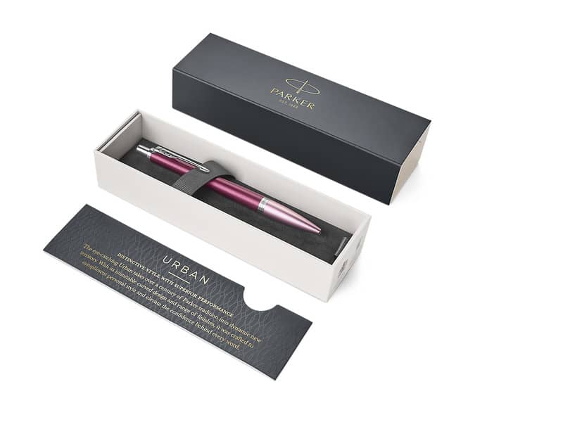 Penna a sfera a scatto Parker Urban Premium M Dark Purple CT 1931569