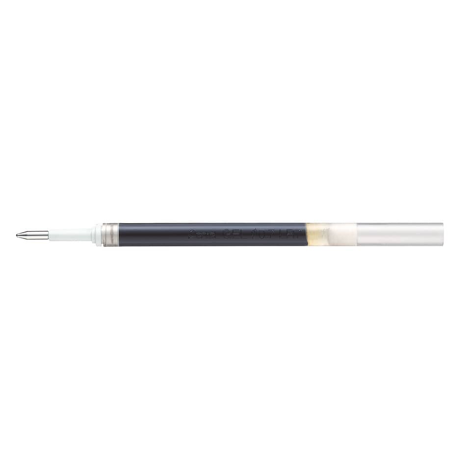 Refill Pentel Energel punta 1 mm - tratto 0,45 mm -  nero LR10-AX