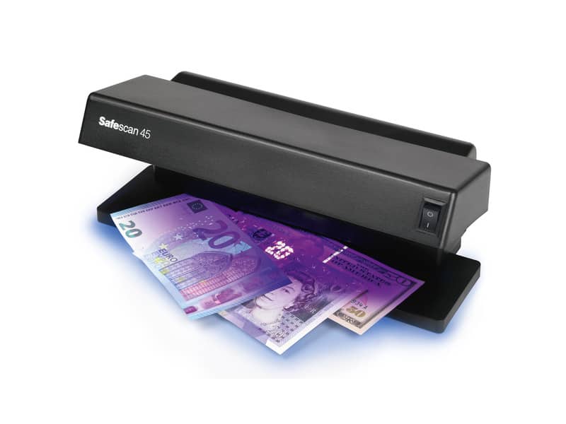 Rilevatore banconote false Safescan 45 nero 111-0293