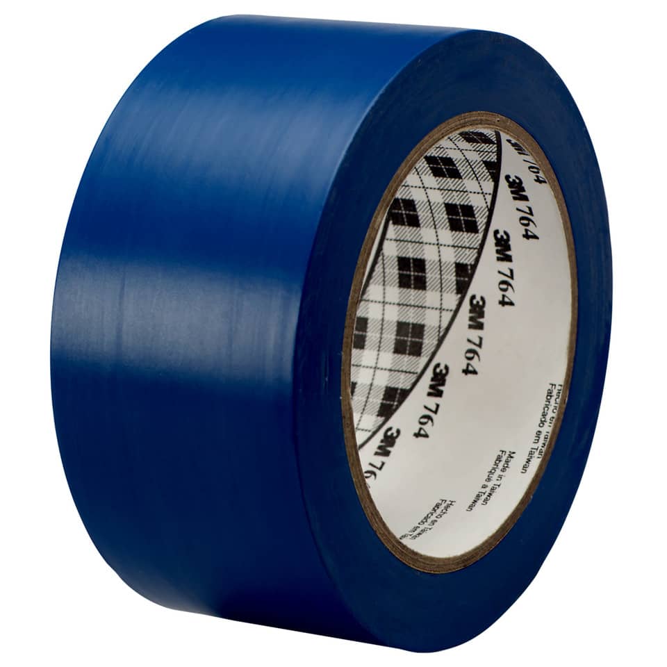 Nastro in vinile 3M multiuso blu 50 mm x 33 m 764I BLU