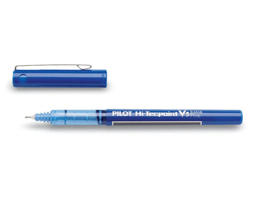 Penna roller a inchiostro liquido Pilot Hi-Tecpoint V5 0,5 mm blu Value Pack 16+4 GRATIS - 000020