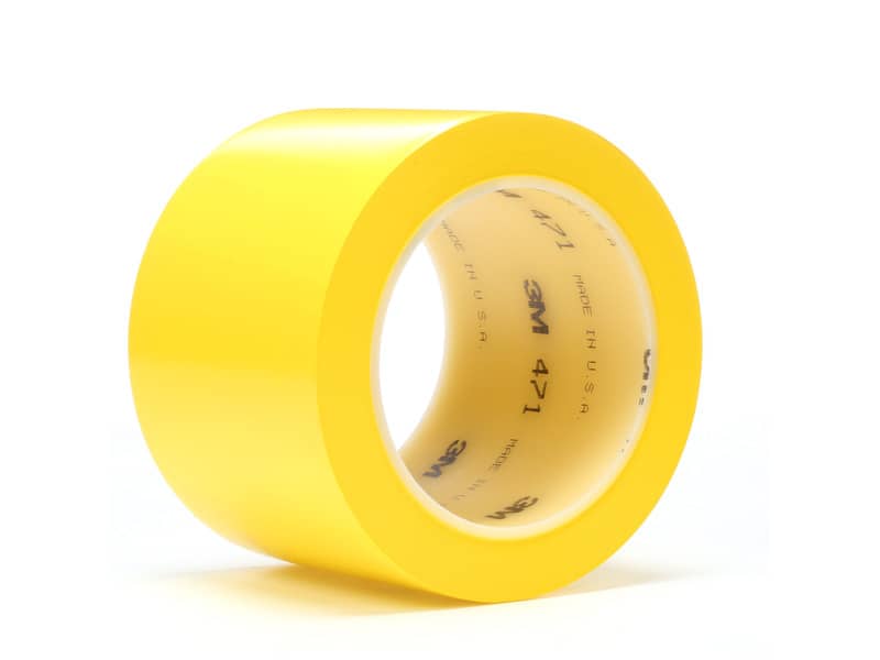 Nastro per segnaletica Scotch® 471 rotolo in vinile 51 mm x 33 m giallo 471 GIALLO