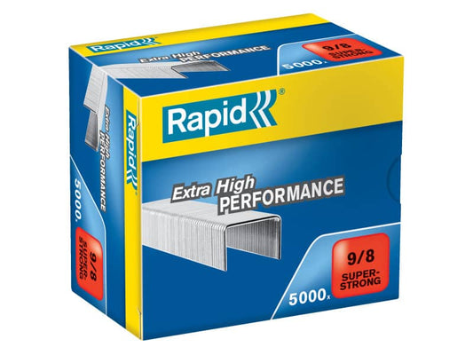 Punti metallici Rapid Super Strong 9/8 conf. da 5000 - 24871000