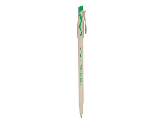 Penne a sfera stick Paper Mate Replay cancellabile M 1 mm verde S0183001