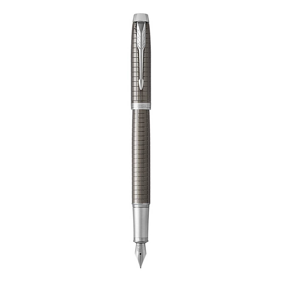 Penna stilografica Parker IM Premium pennino M Dark Espresso CT 1931680
