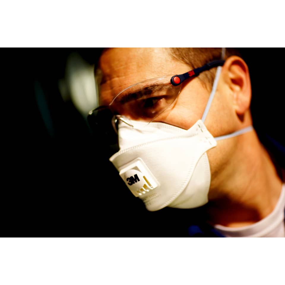 Respiratore monouso 3M Aura™ FFP2 con valvola Conf. 10 pezzi - 9322