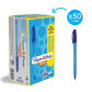 Penna a sfera stick Paper Mate Inkjoy 100 CAP ULV M 1 mm blu S0957130