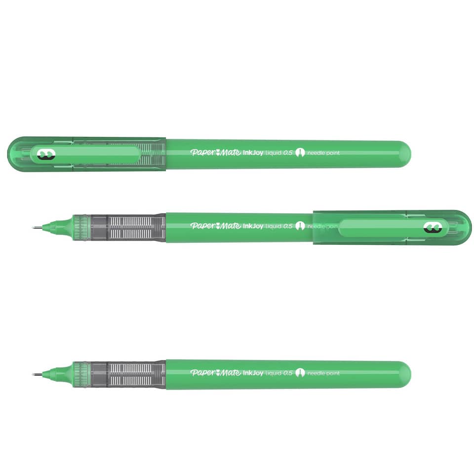 Roller Paper Mate InkJoy Liquid stick Needle F 0,5 mm verde 1986309