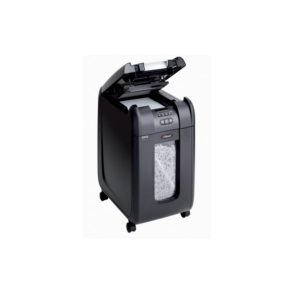 Distruggidocumenti ad alimentazione automatica Rexel Auto+300X P-4 40 L taglio a frammenti 4x40 mm - 2103250EU