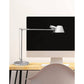 Lampada da scrivania MAUL a risparmio energetico MAULrock con morsetto metallo argento E27 15 W - 8234195