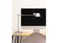 Lampada da scrivania MAUL a risparmio energetico MAULrock con morsetto metallo argento E27 15 W - 8234195