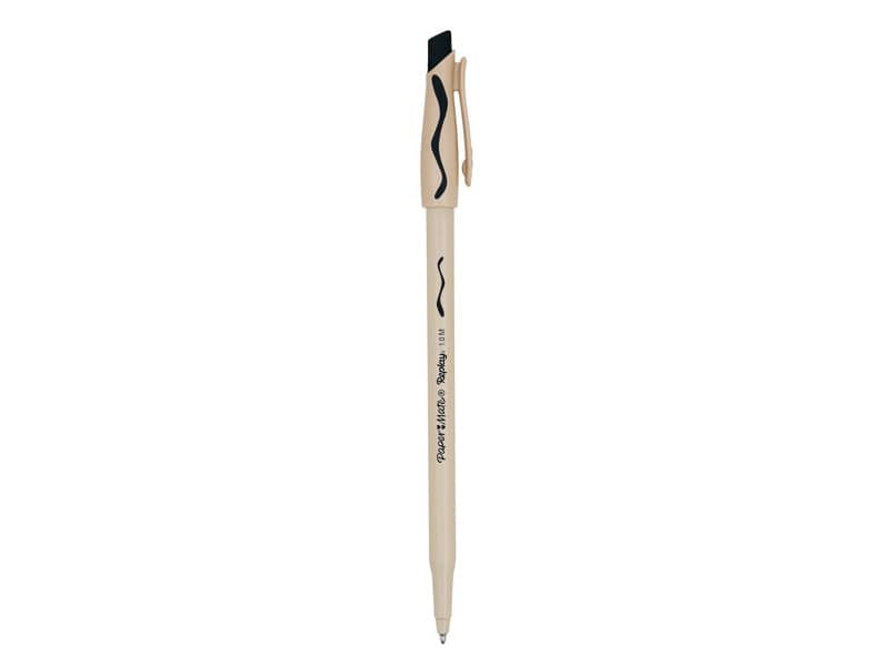 Penna a sfera stick Paper Mate Replay cancellabile M 1 mm nero S0190784