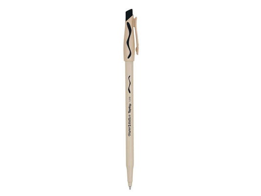 Penna a sfera stick Paper Mate Replay cancellabile M 1 mm nero S0190784