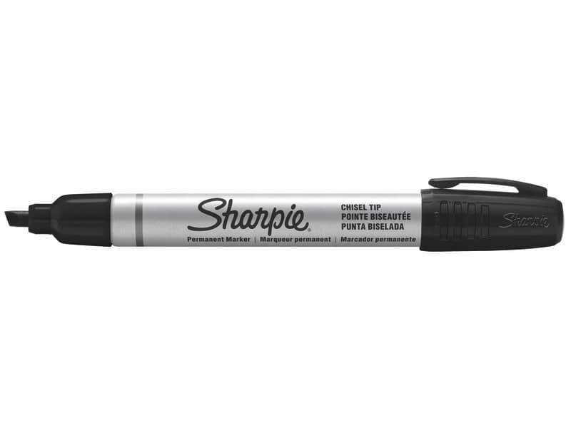Marcatore permanente Sharpie Metal Small punta scalpello 1-4 mm nero S0945770