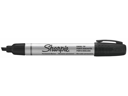 Marcatore permanente Sharpie Metal Small punta scalpello 1-4 mm nero S0945770