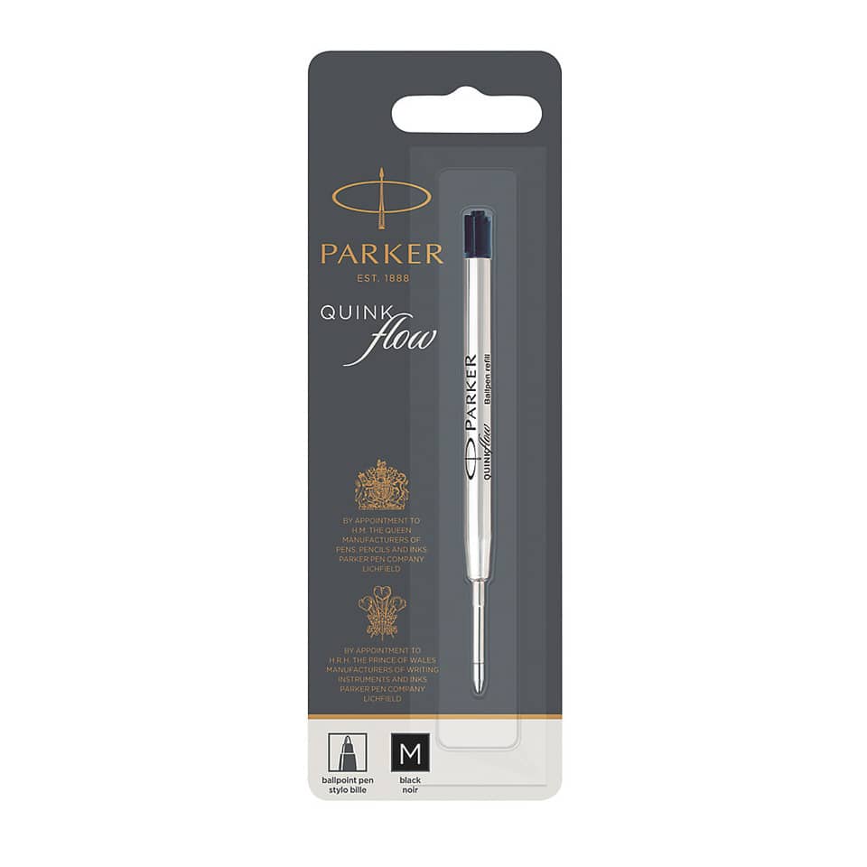 Refill sfera Parker nero M  in blister - 1950369
