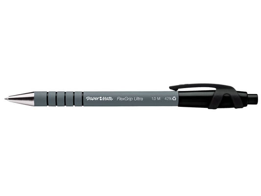 Penna a sfera a scatto Paper Mate Flexgrip Ultra M 1,0 mm nero S0190393