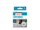 Nastro per etichettatrici Dymo D1 12 mm x 7 m rosso/trasparente S0720520