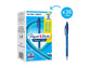 Penna a sfera a scatto Paper Mate Flexgrip Ultra M 1,0 mm blu confezione da 36 - 1910074
