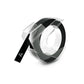 Nastro a rilievo 3D per etichettatrici Dymo vinile 9 mm x 3 m bianco/nero 520109
