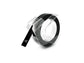 Nastro a rilievo 3D per etichettatrici Dymo vinile 9 mm x 3 m bianco/nero 520109