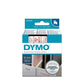 Nastro per etichettatrici Dymo D1 12 mm x 7 m rosso/bianco S0720550