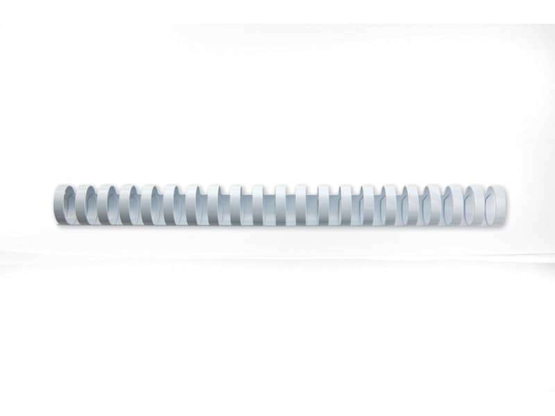 Dorsi plastici a 21 anelli GBC CombBind 28 mm A4 bianco - fino a 240 fogli conf da 50 dorsi - 4028203