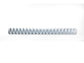 Dorsi plastici a 21 anelli GBC CombBind 28 mm A4 bianco - fino a 240 fogli conf da 50 dorsi - 4028203