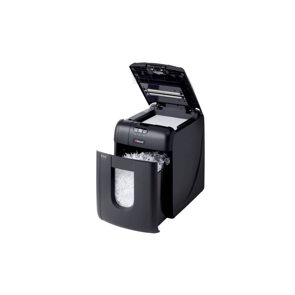 Distruggidocumenti ad alimentazione automatica Rexel Auto+ 130X P-4 26 L taglio a frammenti 4x40 mm - 2102559EUA