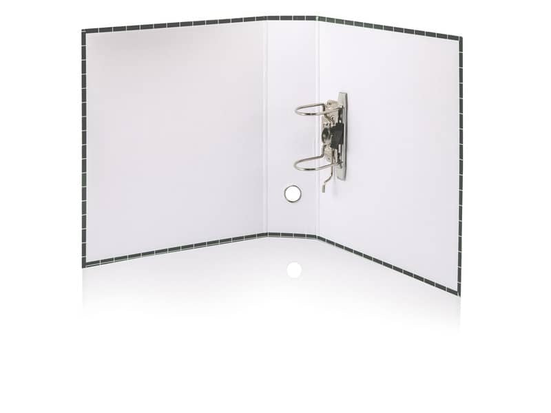 Registratore protocollo con custodia BREFIOCART New Color 35x28,5 cm dorso 8 cm nero - 0201180.NE