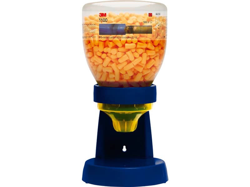 Ricarica Inserti auricolari modellabili 3M 1100 37 dB arancione conf. da 500 - 1100B