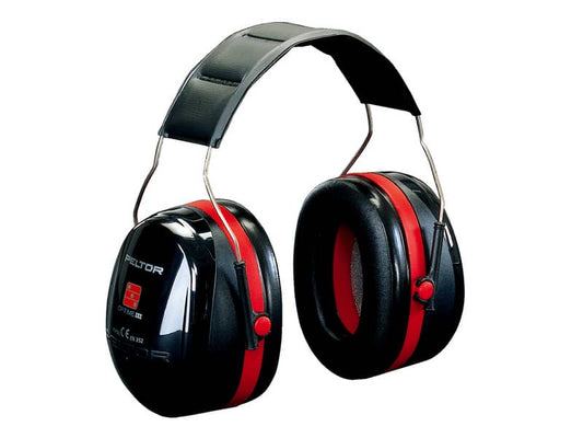 Cuffie auricolari 3M Peltor™ nero/rosso 35 dB - Optime III