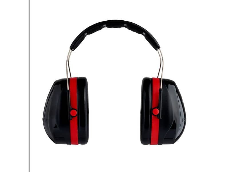Cuffie auricolari 3M Peltor™ nero/rosso 35 dB - Optime III