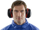 Cuffie auricolari 3M Peltor™ nero/rosso 35 dB - Optime III