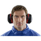 Cuffie auricolari 3M Peltor™ nero/rosso 35 dB - Optime III