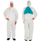Tuta da lavoro di protezione 3M bianco-verde XL 4520 XL