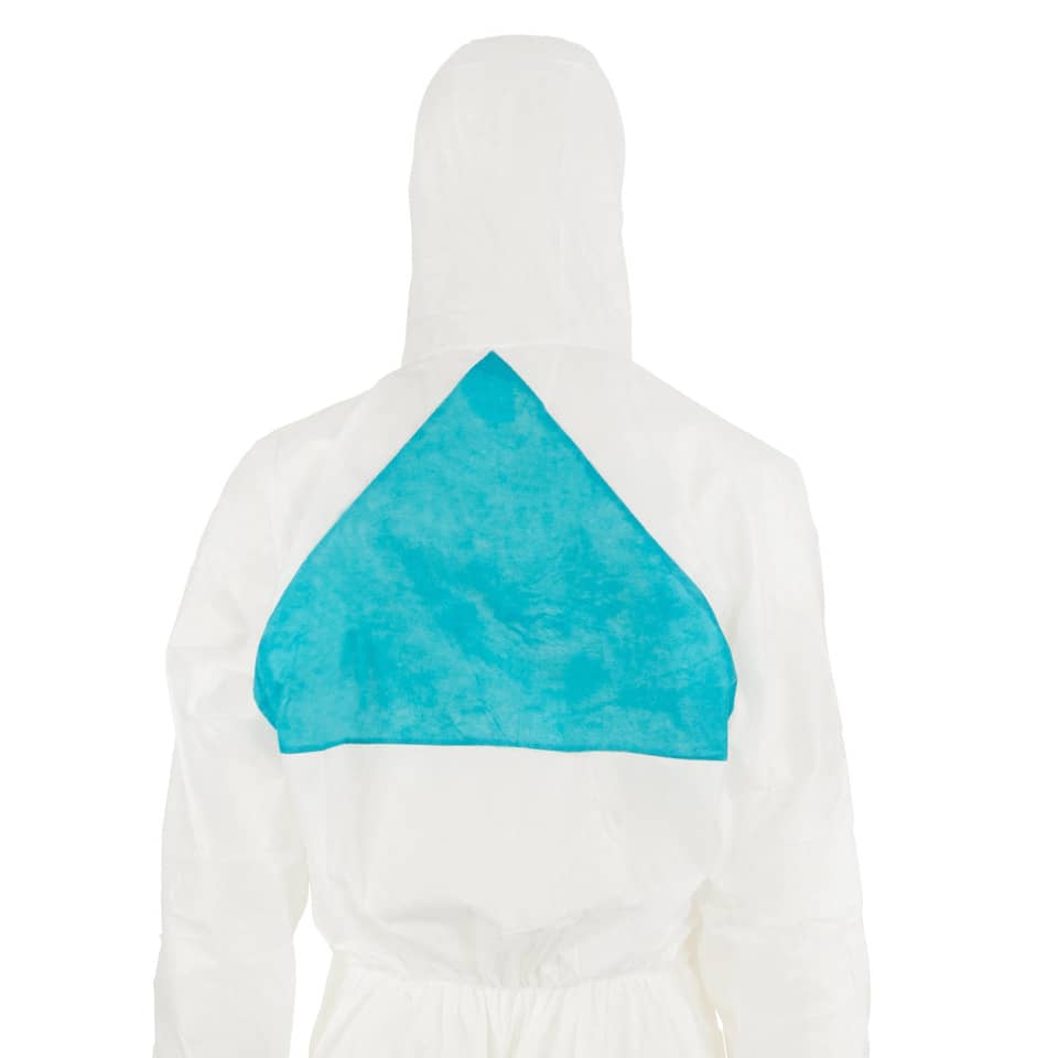Tuta da lavoro di protezione 3M bianco-verde XL 4520 XL