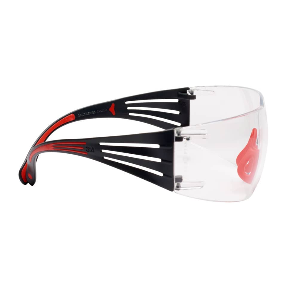 Occhiali di protezione 3M SecureFit™ 400 rosso/grigio SF401SGAF-RED