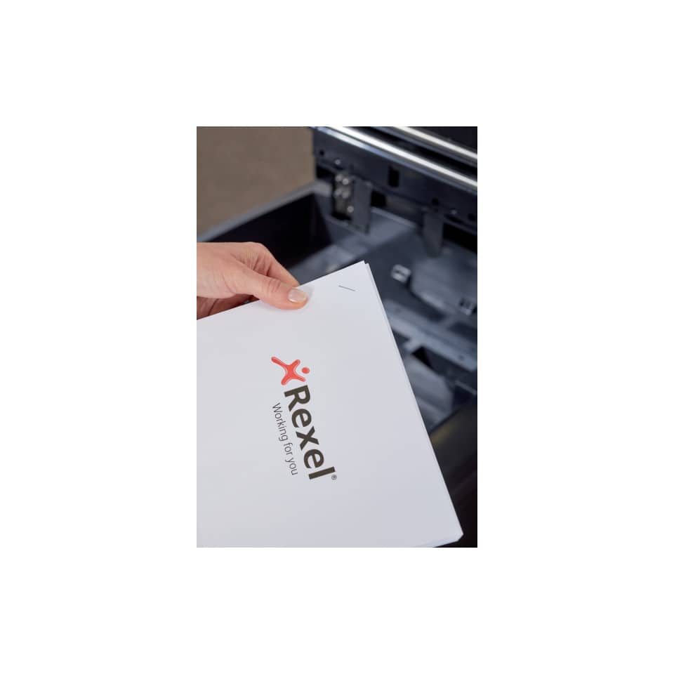Distruggidocumenti ad alimentazione automatica Rexel Auto+300X P-4 40 L taglio a frammenti 4x40 mm - 2103250EU
