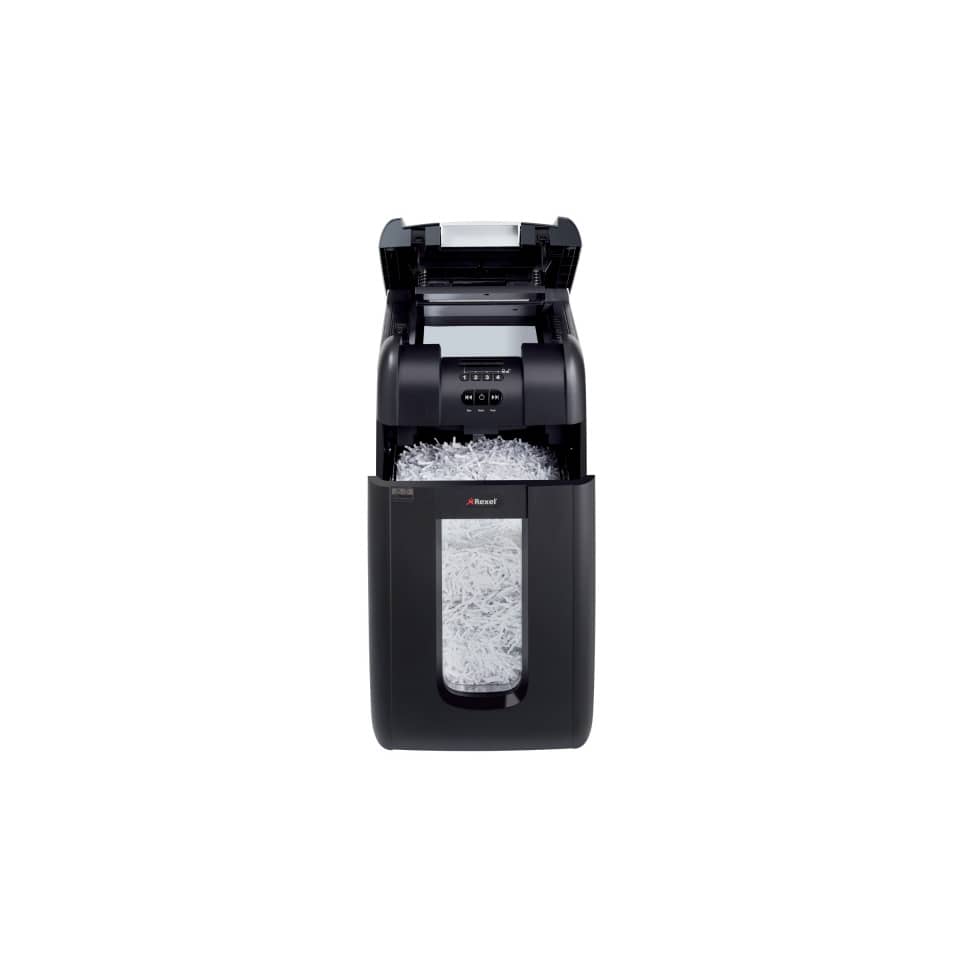 Distruggidocumenti ad alimentazione automatica Rexel Auto+300X P-4 40 L taglio a frammenti 4x40 mm - 2103250EU