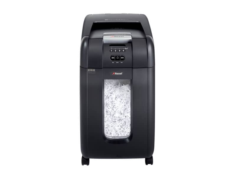 Distruggidocumenti ad alimentazione automatica Rexel Auto+300X P-4 40 L taglio a frammenti 4x40 mm - 2103250EU