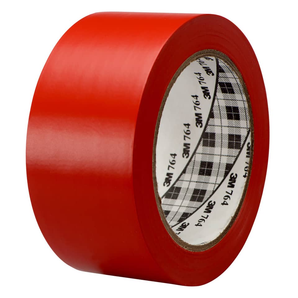 Nastro in vinile 3M multiuso rosso 50 mm x 33 m 764I ROSSO