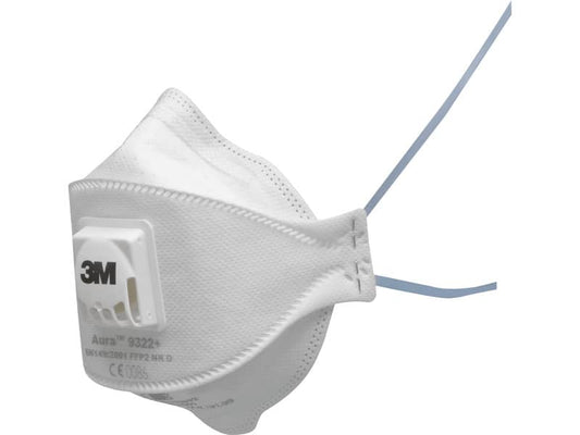 Respiratore monouso 3M Aura™ FFP2 con valvola Conf. 10 pezzi - 9322