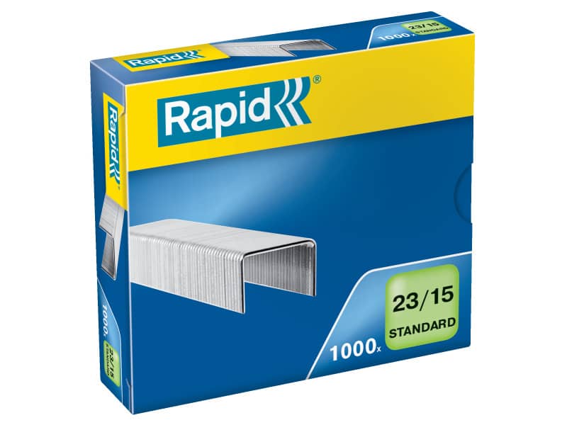 Punti metallici Rapid Standard 23/15  conf. da 1000 - 24869600