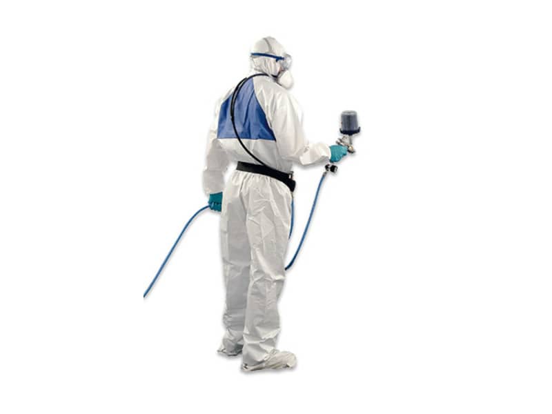 Tuta da lavoro di protezione 3M bianco-verde XL 4520 XL
