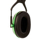 Cuffie auricolari 3M nero/verde  X1A