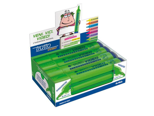 Evidenziatore TRATTO Video 1-5 mm verde  830202